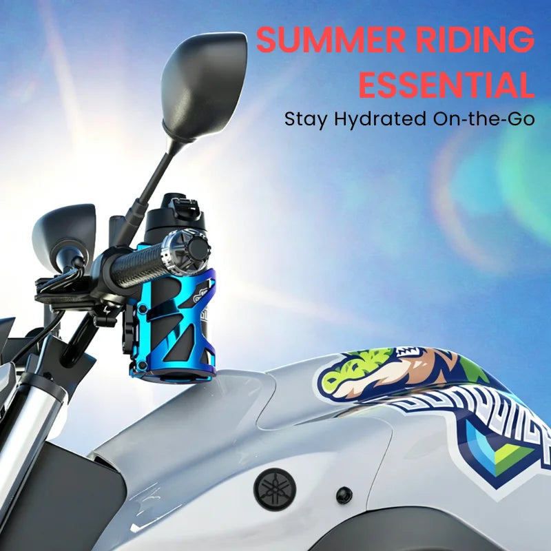 Bike & Motorcycle Handlebar Water Bottle Cage – ABS MTB Road
