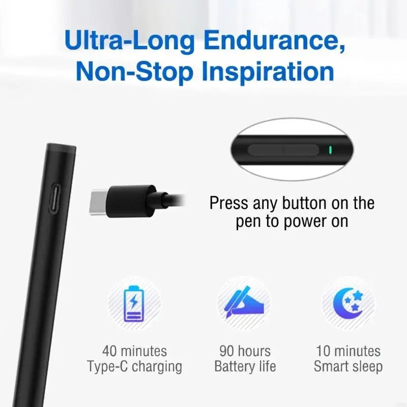 MPP 2.0 Active Stylus Pen – 4096 Pressure & Palm Rejection