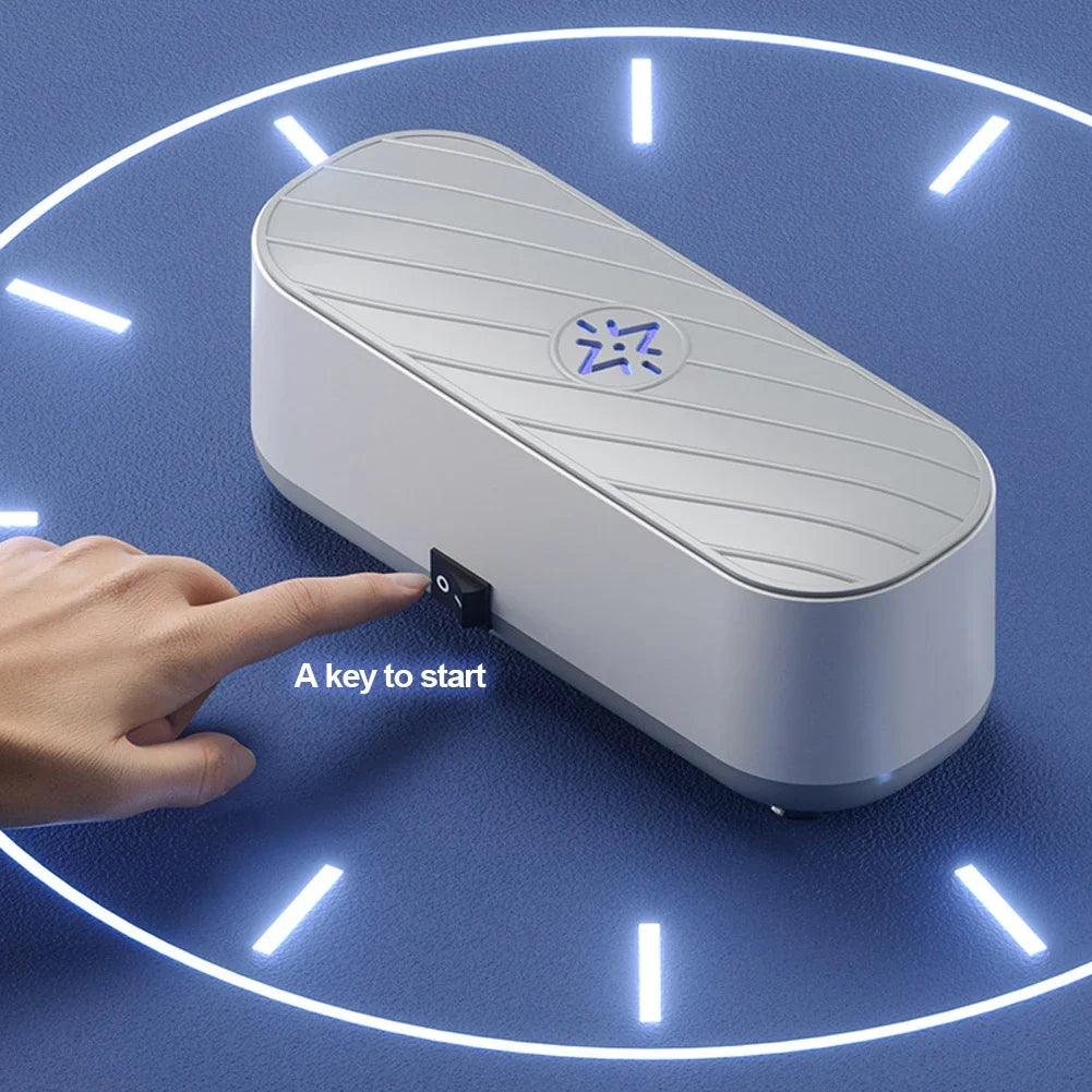 Ultrasonic Cleaner USB Rechargeable & Battery | Jewelry Glasses