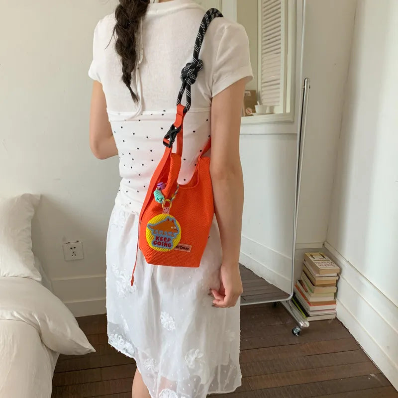 Women's Mesh Crossbody Phone Bag – Lightweight Summer Mini Bag
