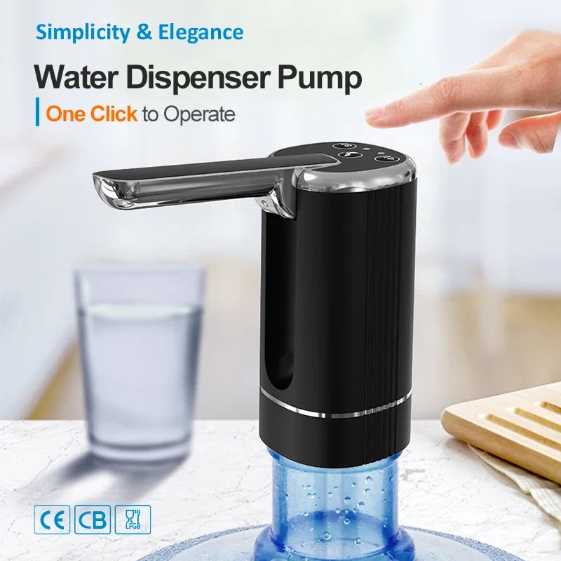 NOCCLILI Foldable USB Electric Water Pump | Gallon Dispenser
