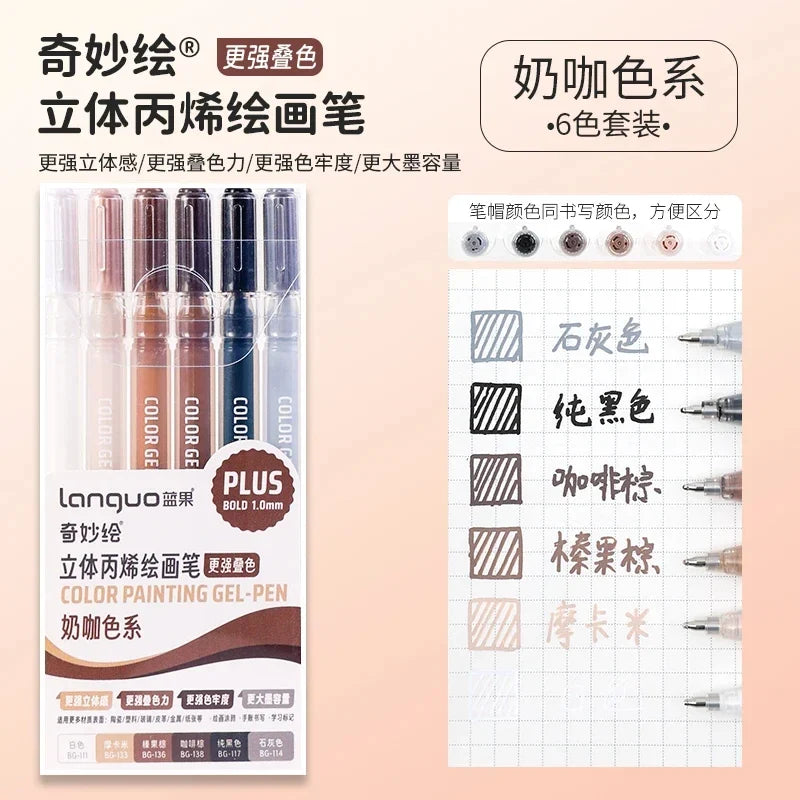 Glitter Gel Pen Set 162 Colors – 0.5mm & 1.0mm Art Pens