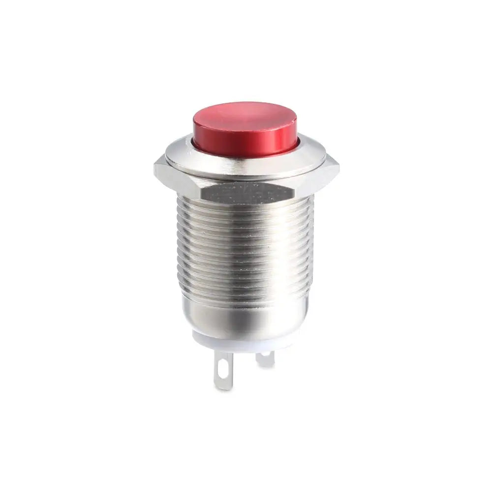 12mm Waterproof Momentary Metal Push Button Switch 250V