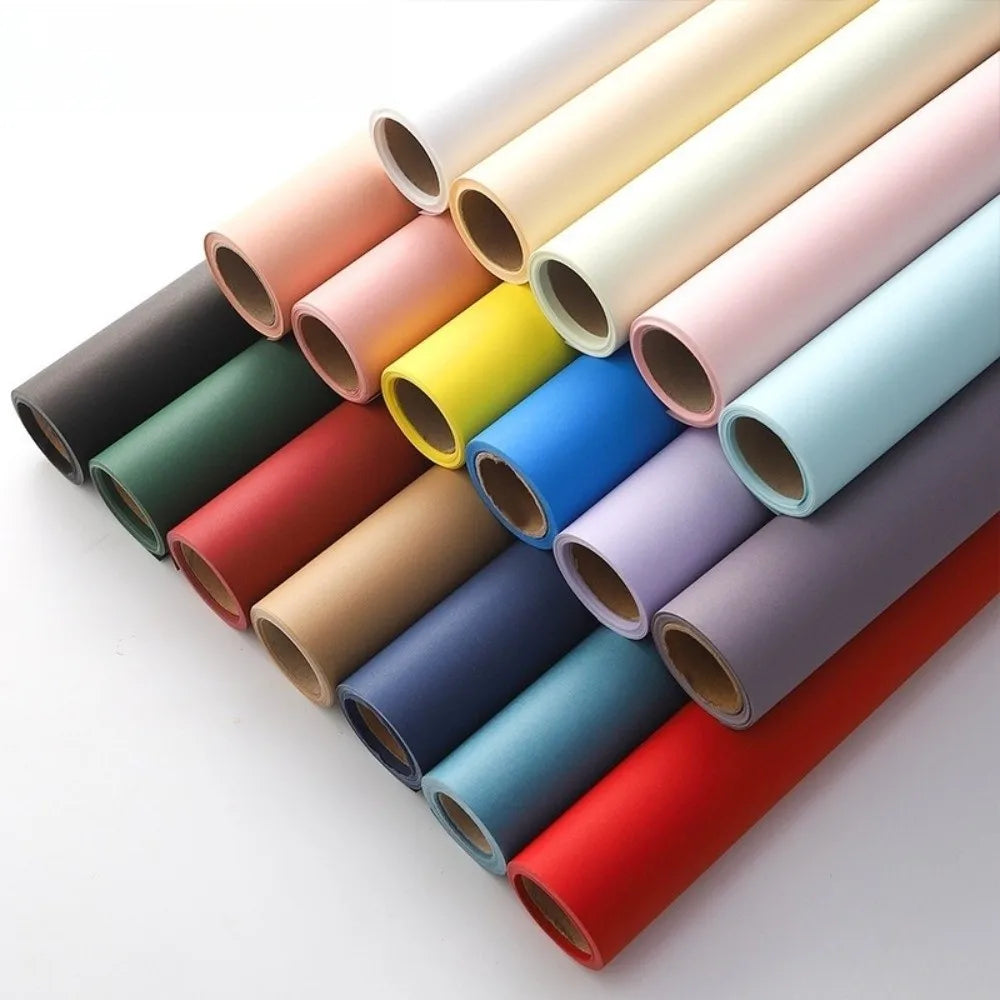Waterproof Matte Flower Wrapping Paper Roll 57cm×10m | Bouquet Wrap