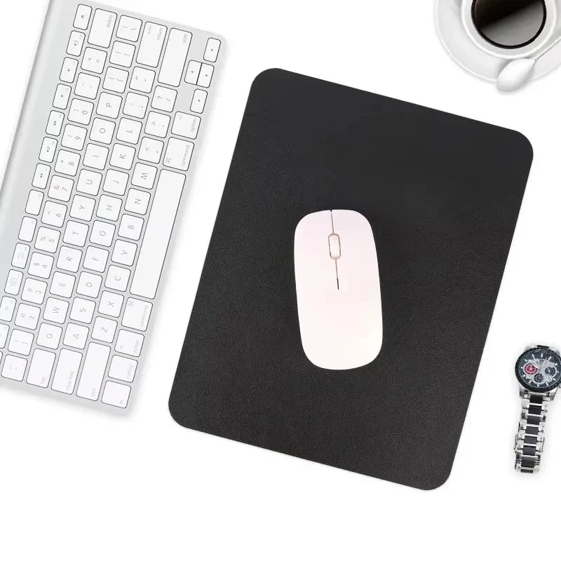 Small PU Gaming Mouse Pad – Non-Slip, Waterproof, Easy Clean