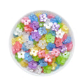 50pcs 3D Flower Buttons 11mm Hollow Cloud Shape – DIY Craft