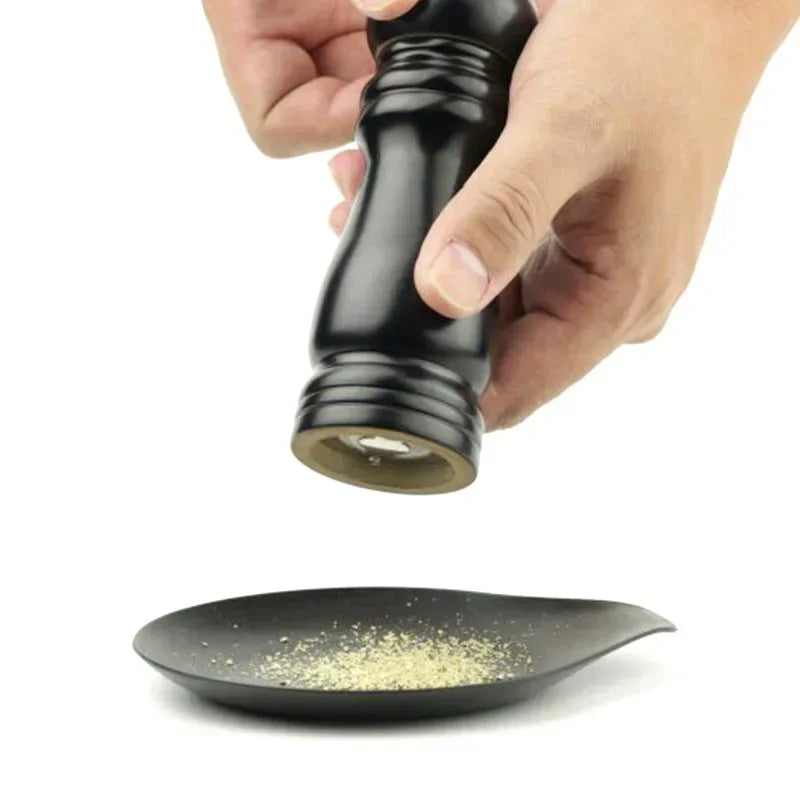 Solid Wood Salt & Pepper Grinder – Adjustable Spice Mill