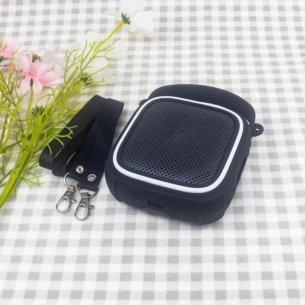 Silicone Case & Lanyard for Anker Soundcore Boom Go 3i