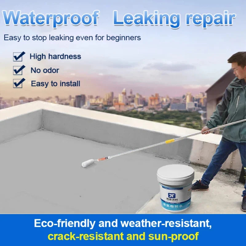 Waterborne Polyurethane Roof Waterproofing Sealant Coating