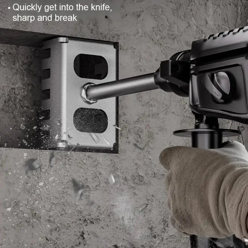 Square Drill Hole Opener – Wall Slotting Socket Tool