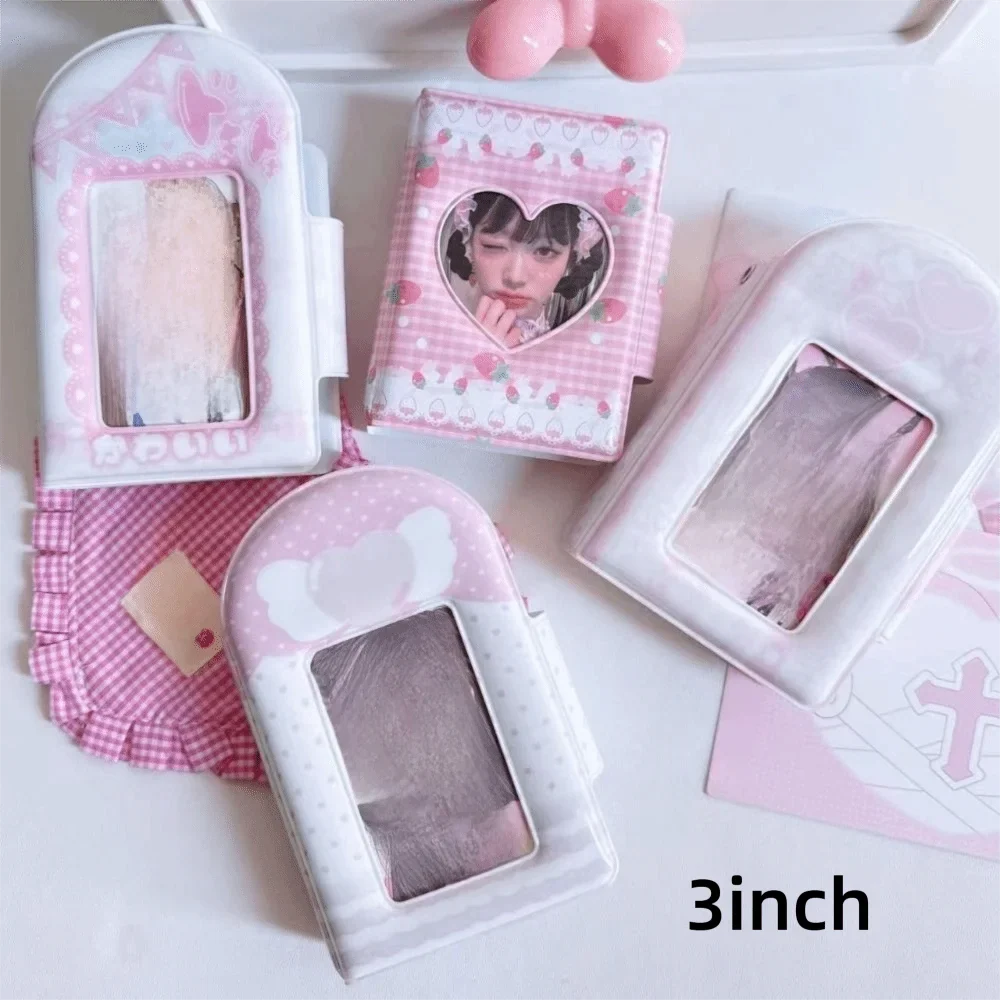 3-Inch Photocard Binder Album 32 Pockets – Cute Kpop Card Holder