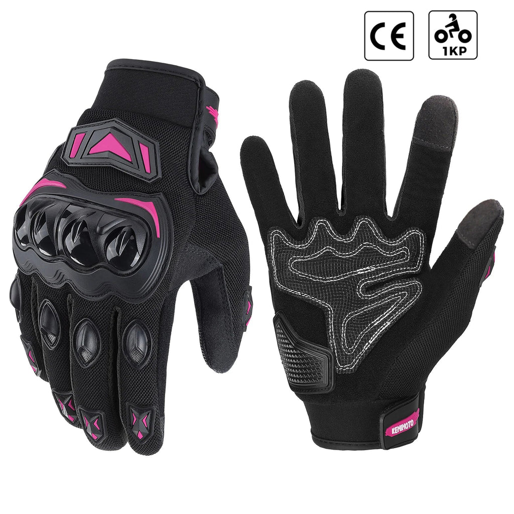 KEMITOUR Summer Motorcycle Gloves Touch Screen MTB Unisex