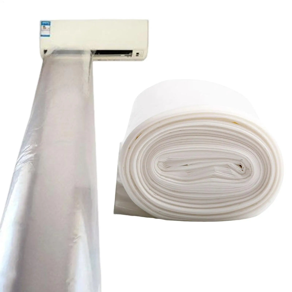 AC Airflow Guide Bag 52.5ft Cuttable HVAC Blower Duct Hose