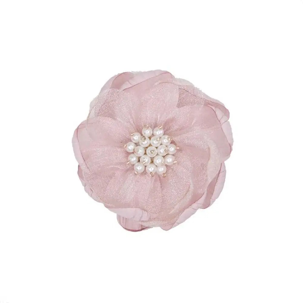 5Pcs 3D Chiffon Flower Appliques – DIY Shoe & Hair Decor