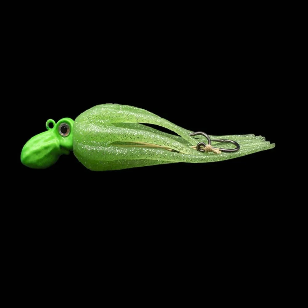 Octopus Squid Skirt Trolling Lure 100g 200g Big Game Fishing
