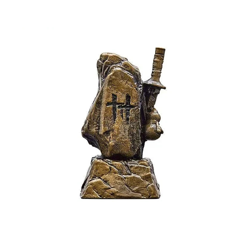 Where Winds Meet Metal Keycaps – Martial Arts Desktop Ornament