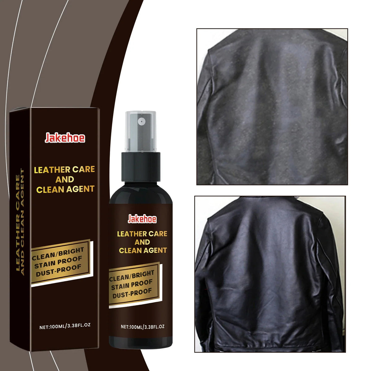 JAKEHOE Leather Cleaner & Conditioner – Jackets, Sofas, Bags