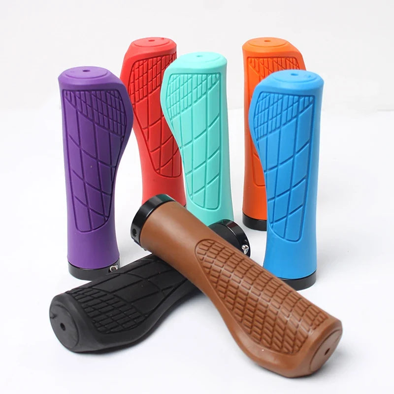 MTB Bike Grips Lockable Rubber Ultralight Handlebar Grips