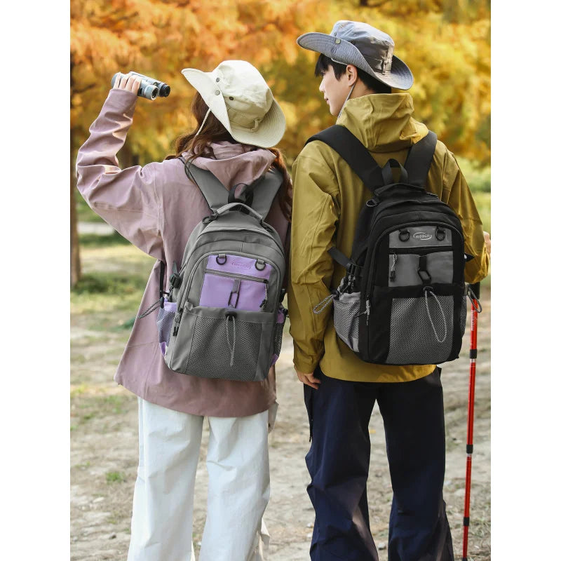 Nixie 20-35L Water-Resistant Nylon Hiking Backpack – Unisex