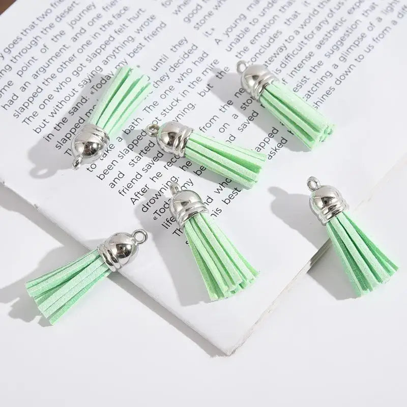 Velvet Tassel Pendants 10/20Pcs – Colorful DIY Jewelry Charms