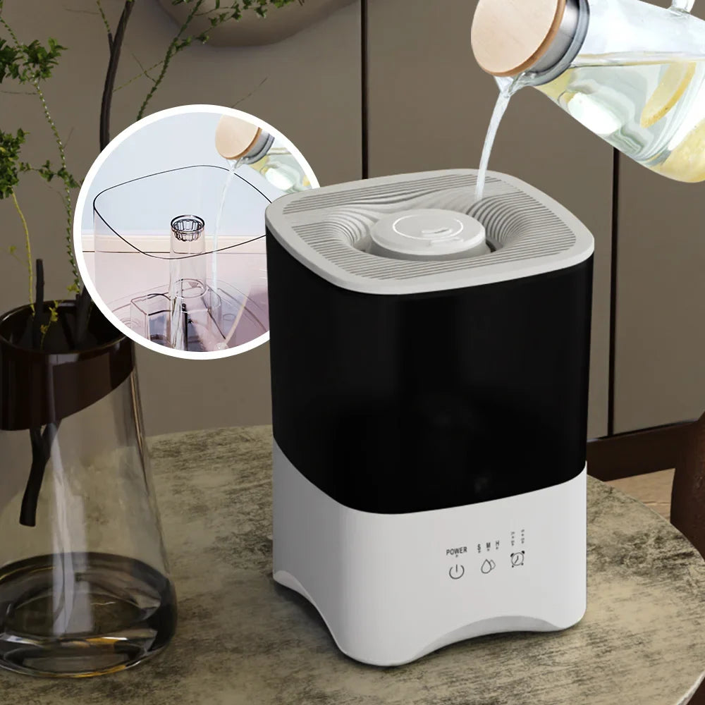 Touch Control Ultrasonic Humidifier & Aroma Diffuser | Quiet