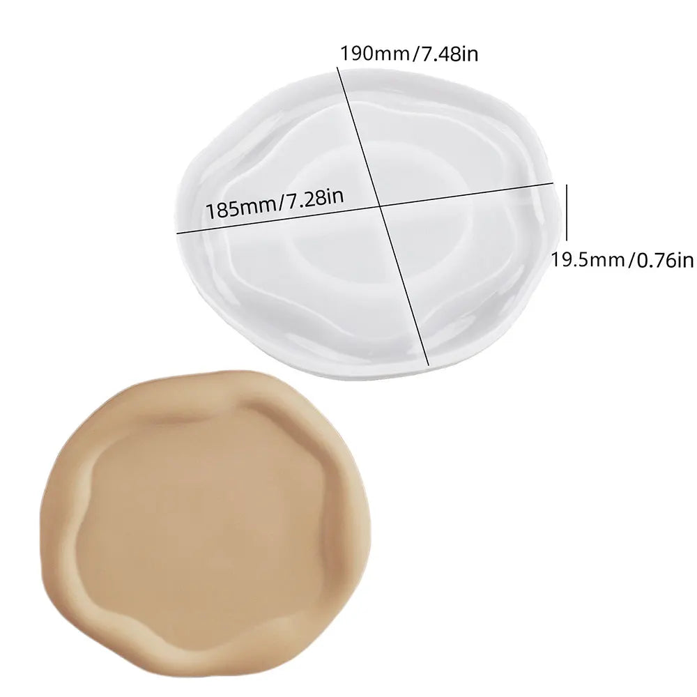 Silicone Casting Mold – Resin, Concrete & Gypsum Coaster Tray
