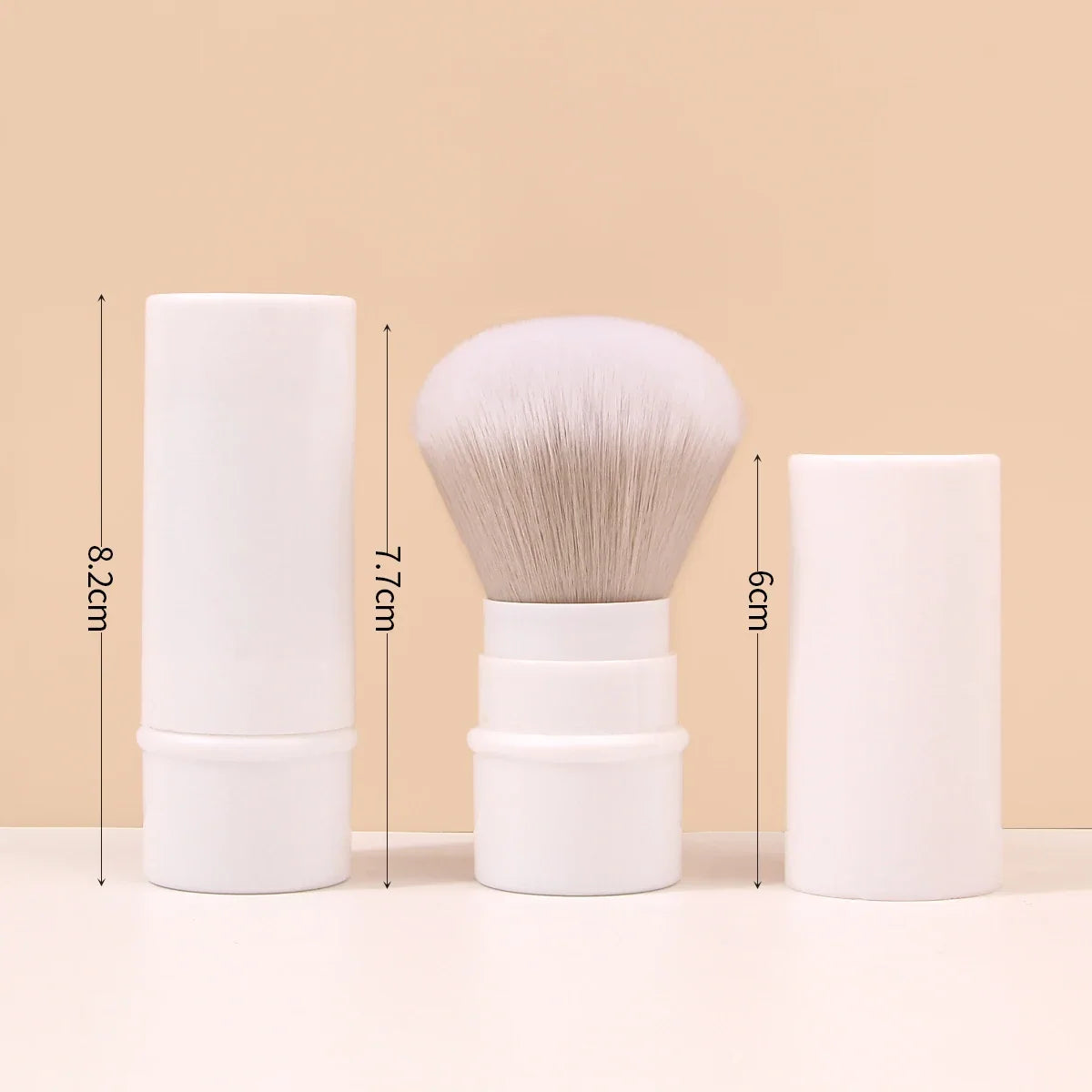 Telescopic Portable Makeup Brush – Powder, Blush & Contour