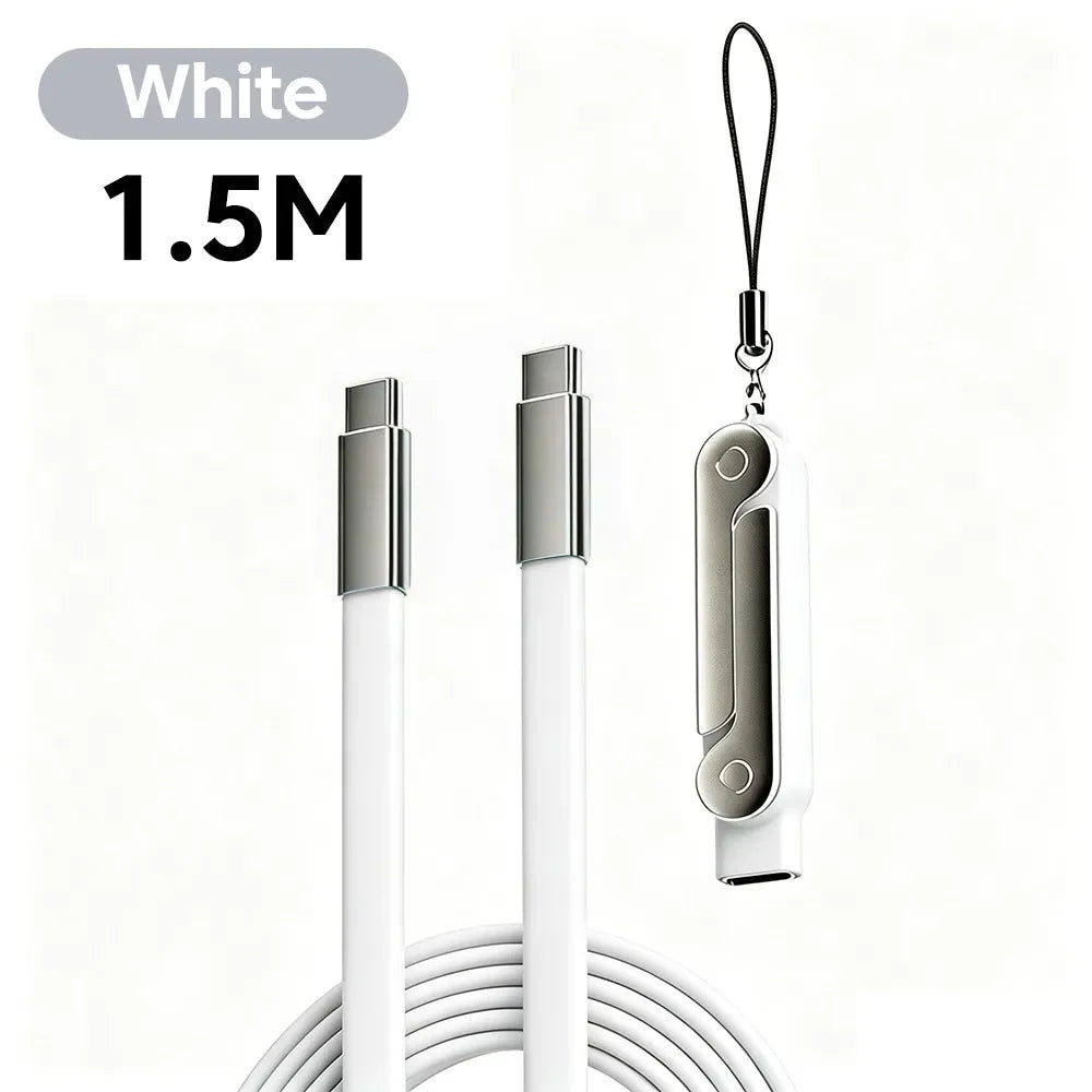 2-in-1 USB-C Cable & Phone Stand 240W Fast Charging | Nixie