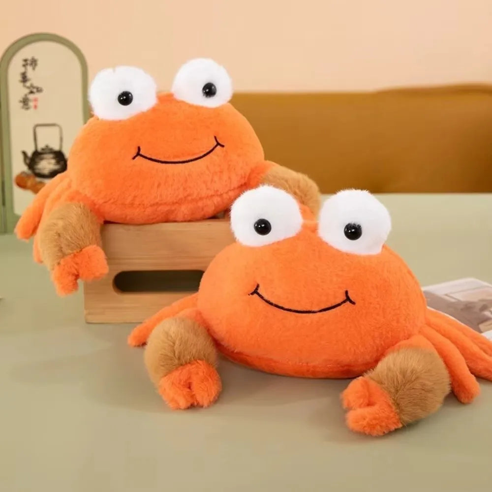 Soft Sea Crab Plush Toy 26cm Fluffy Stuffed Animal Doll