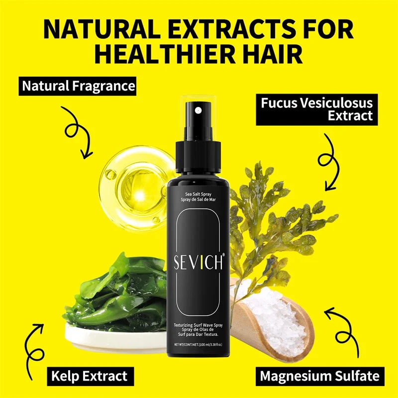 Sevich Sea Salt Hair Spray – Volume, Texture & Light Hold