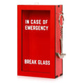 Break In Case of Emergency Wooden Gift Box with Hammer