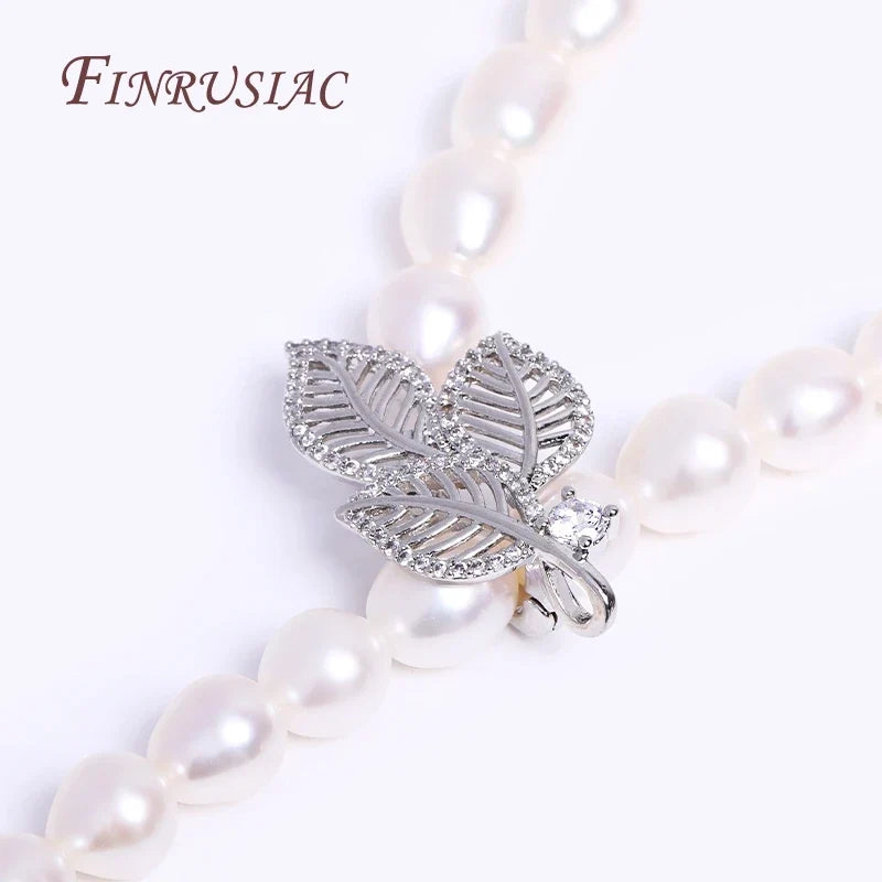18K Gold Plated Zircon Hollow Leaf Pearl Clasps – DIY Jewelry
