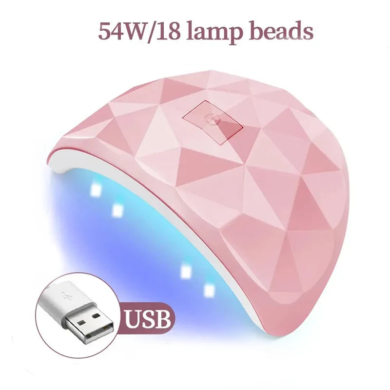 UV Gel Nail Curing Lamp – Home & Salon Nail Dryer