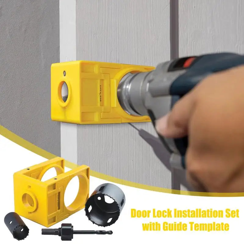 Door Lock Installation Kit – Hole Saw Set 1-3/8" to 1-3/4"