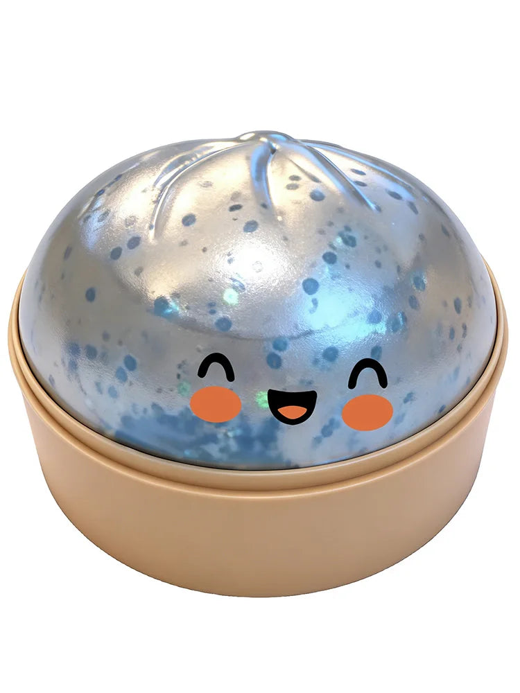 Steamer Bun Squishy Slow Rising Squeeze Toy | Desk Ornament