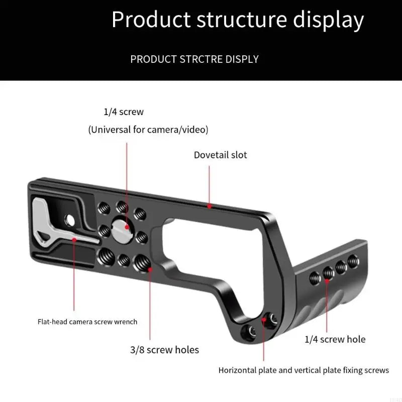X-T5 Aluminum L Bracket Quick Release Camera Plate 1/4" Mount