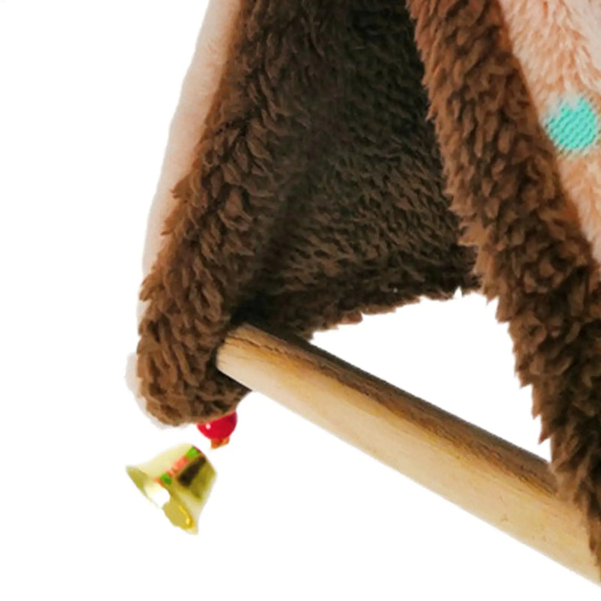 Triangular Bird Hammock Nest – Cozy Perch Swing for Cage