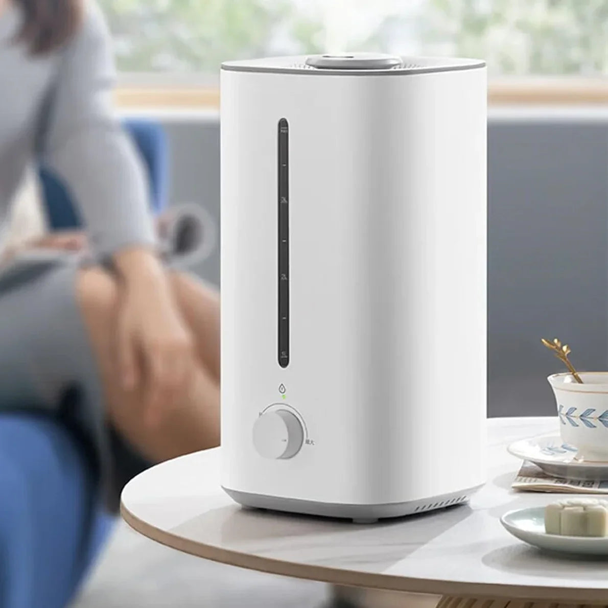 Portable Ultrasonic Cool Mist Humidifier with Aromatherapy Tray