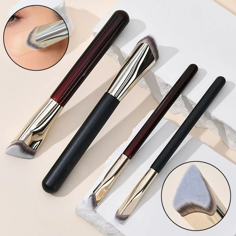 Heart Shaped Angled Foundation & Concealer Brush