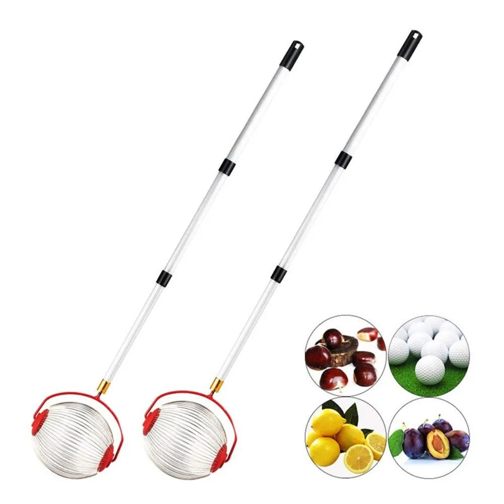 Telescoping Nut Harvester & Ball Collector – Adjustable Pole