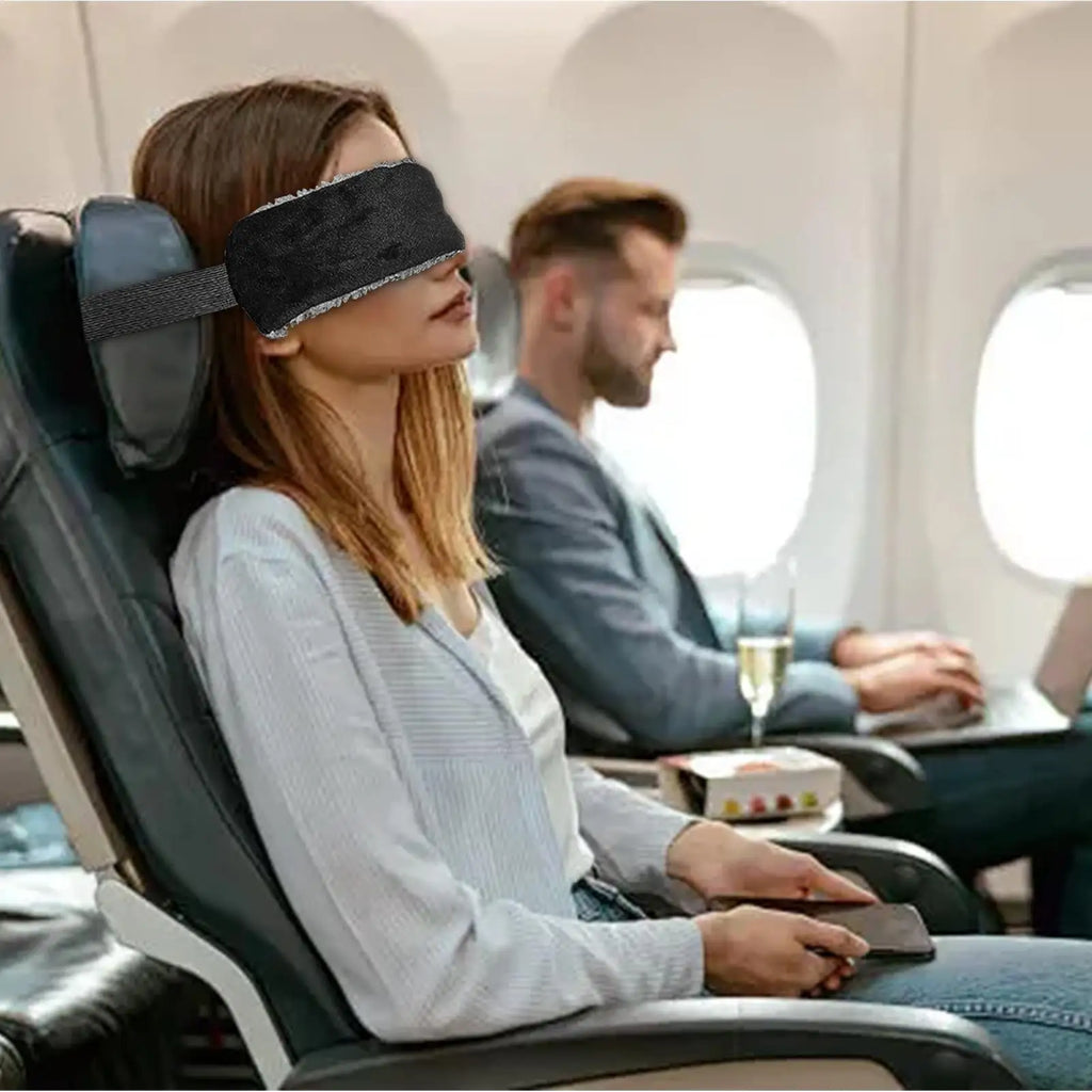 Adjustable Travel Head Support Strap – Airplane & Car Neck Support