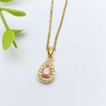Waterdrop Pendant Necklace | Stainless Steel Clavicle Chain