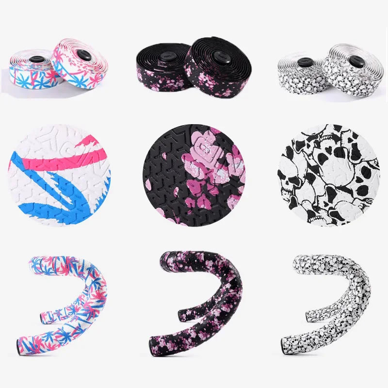 Road Bike Handlebar Tape – Non-Slip PU+EVA Cycling Bar Wrap