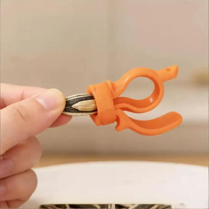Finger Sunflower Seed Sheller – BPA-Free Seed Peeling Tool
