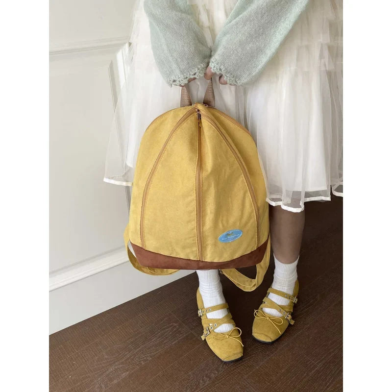 Peelable Banana Backpack – Large Capacity Unisex Travel Bag