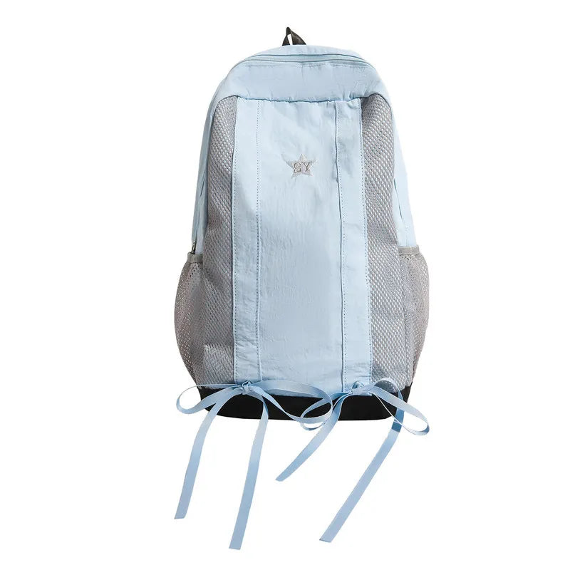 Nixie Nylon Backpack – Lightweight Large Capacity Waterproof Bag