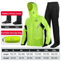 KEMITOUR LED Rain Suit Waterproof Jacket & Pants | Motorcycle