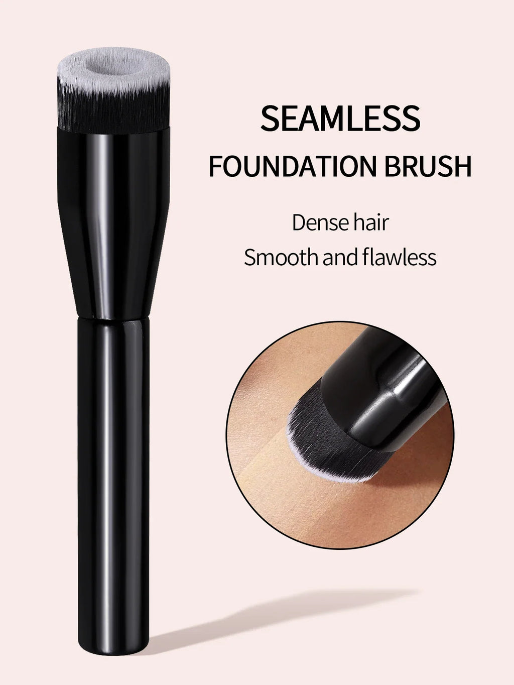 Nixie Facial Makeup Brush – Foundation, Blush & Contour