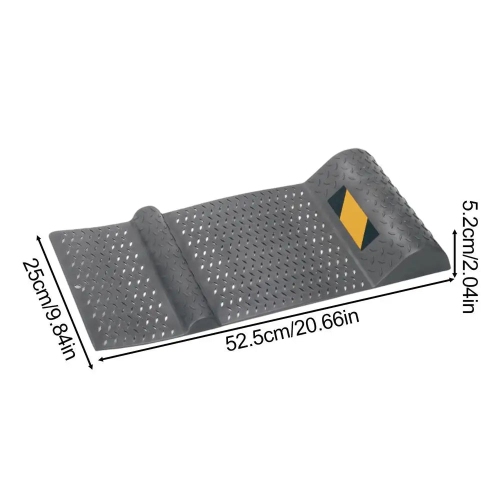 Non-Slip Garage Parking Mat – Wheel Chock Tire Stopper