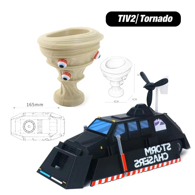 Dorothy Storm Chaser Tornado Intercept Vehicle Collectible Model